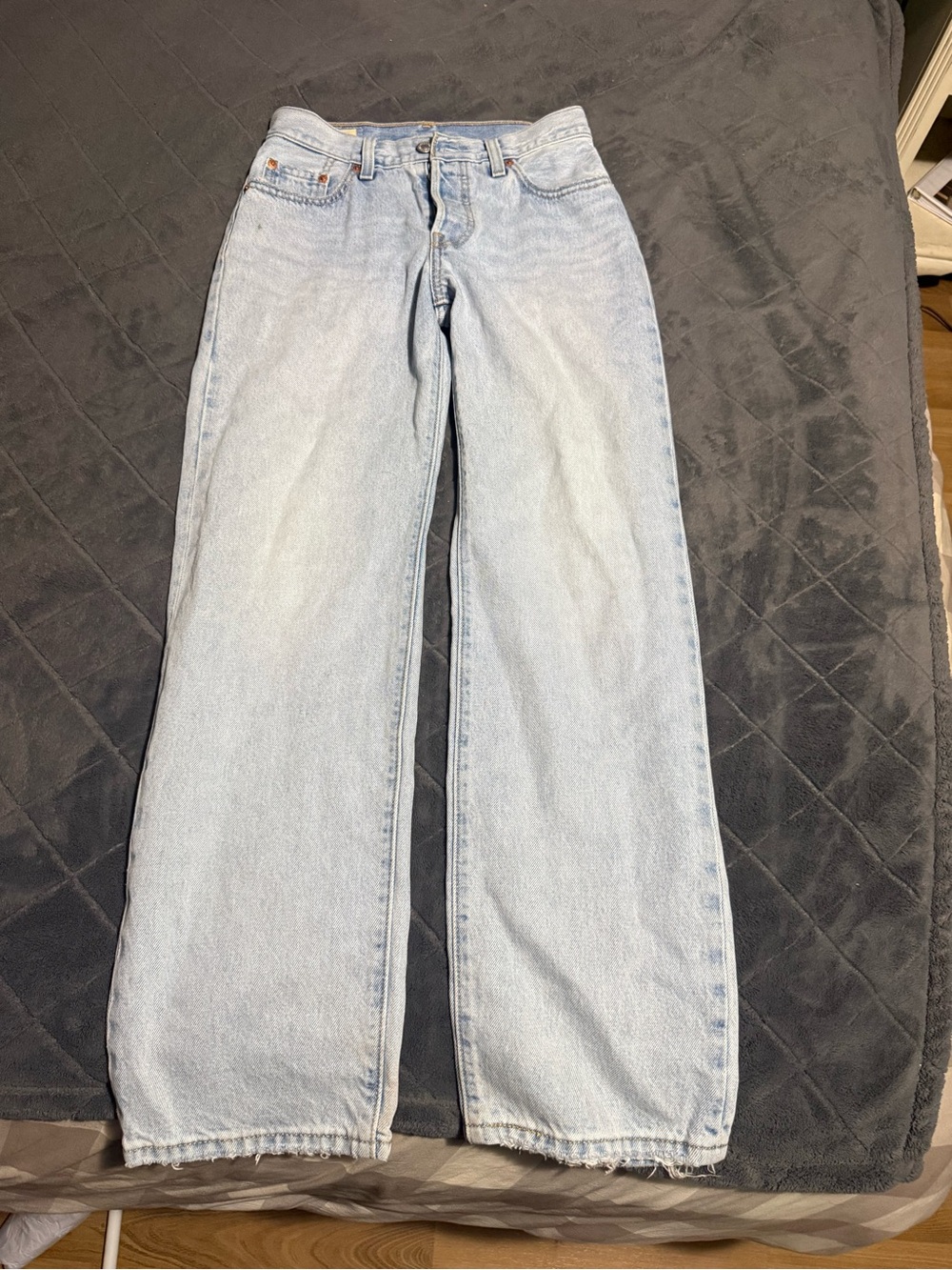 Levi’s light wash jeans